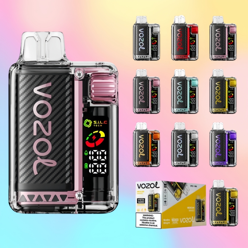 Vozol Vista Lavafire VOZOL Vista Lavafire 20000 Puffs Rechargeable  Disposable Vape